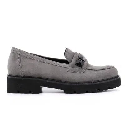 GABOR STUDDED LOAFER IN SOIL