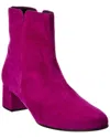 Gabor Suede Boot In Purple