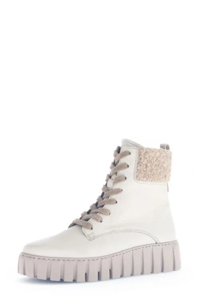 Gabor Talia Boot In Ivory/light Camel