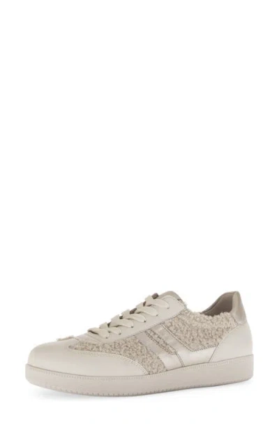 Gabor Teddy Wool Sneaker In Gray