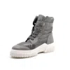 Gabor Unisex Laced Up Hiker Boot In Grey In Grey