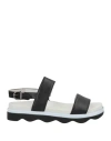 Gabor Woman Sandals Black Size 7.5 Soft Leather In Black