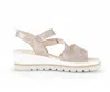 Gabor Asymmetric Strappy Wedge Sandal In Multi