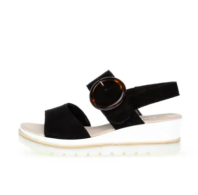 Gabor Women's 24.645.37 Sandal In Black