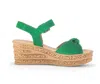 Gabor Women's 24.653.19 Wedge Heel Sandal In Green In Green
