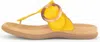 Gabor Women's 43.701.10 T-bar Sandals In Yellow In Yellow