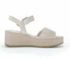 Gabor Women's 531 Platform Wedge Sandal In Desert In Nude