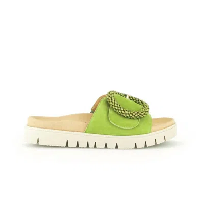 Gabor Women's 63-745 Slide In Granny Green