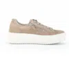 Gabor Women's 93.200.11 Sneaker In Beige In Brown