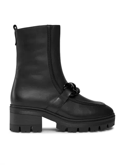 Gabor Women's Ankle Boots In Black Leather