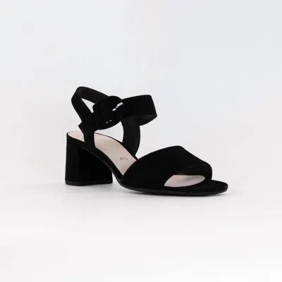 Gabor Women's Ankle Strap Sandal In Black