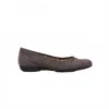 Gabor Women's Ballerina Style Flat Shoes In Nubuk Lavato In Brown