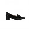 Gabor Women's Block Heel Sandal In Black In Black