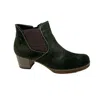 Gabor Women's Chelsea Boot In Bottle In Green