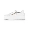 Gabor Women's  Sneaker In White Leather In White