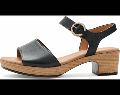 Gabor Women's Leather Sandal In Black