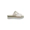 Gabor Women's Leather Slippers In Camoflauge In Multi