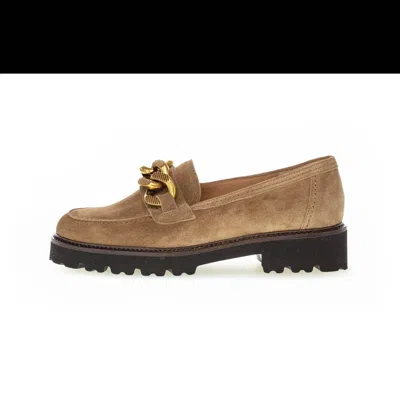 Gabor Women's Loafer Shoes In Farrow In Brown