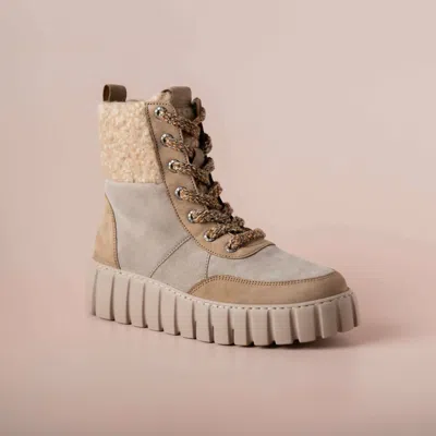 Gabor Women's Platform Ankle Boots In Desert Wood In Multi