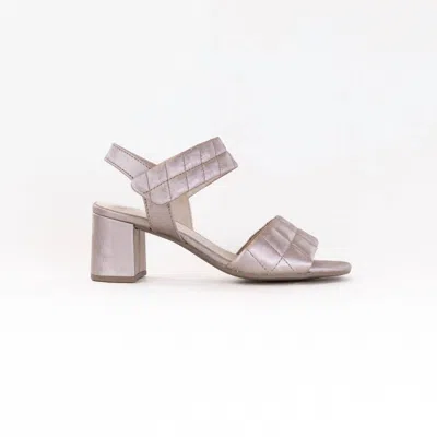 Gabor Women's Premium Leather Sandal In Puder In Multi