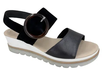 Gabor Women's Sandal 4-645-39 In Black