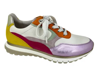 Gabor Women's Sneakers 6-375-68 In Orange/multi