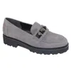 Gabor Studded Loafer In Soil In Multi