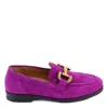 Gabor Women's Suede Loafer In Malva In Multi