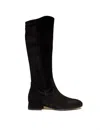Gabor Women's Suede Tall Boots In Black Schwartz In Black