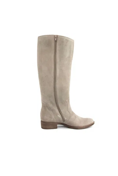 Gabor Women's Suede Tall Boots In Kiesel In Neutral