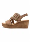 Gabor 84.771 Platform Wedge Sandal In Brown
