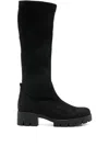 Gabor Zip Knee-high Boots In Black