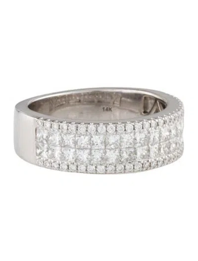 Pre-owned Gabriel & Co. 14k 1.18ctw Diamond Band In Multicolor