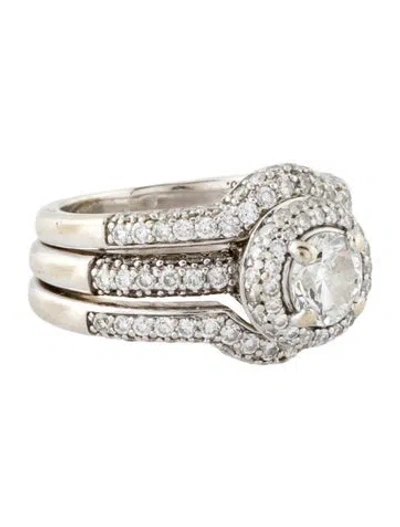 Pre-owned Gabriel & Co. 14k 2.00ctw Diamond Engagement Ring In Multicolor