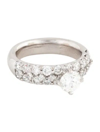 Pre-owned Gabriel & Co. 14k 2.15ctw Diamond Engagement Ring In Multicolor
