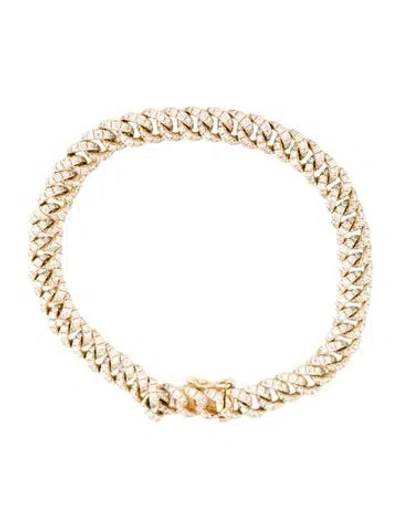 Pre-owned Gabriel & Co. 14k 2.47ctw Diamond Link Tennis Bracelet, 6.5" In Multi