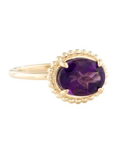 Pre-owned Gabriel & Co. 14k Amethyst Ckt In Multicolor