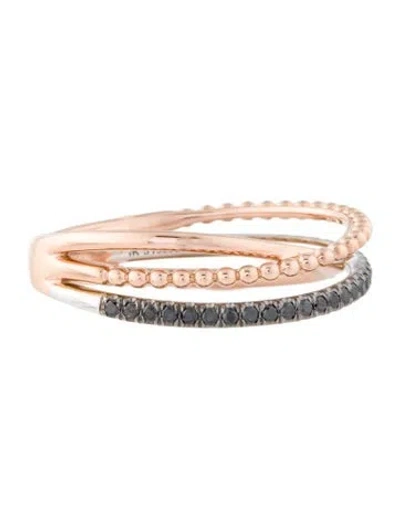 Pre-owned Gabriel & Co. 14k Diamond Bujukan Ring In Multicolor