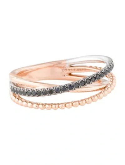 Pre-owned Gabriel & Co. 14k Diamond Bujukan Ring In Multicolor