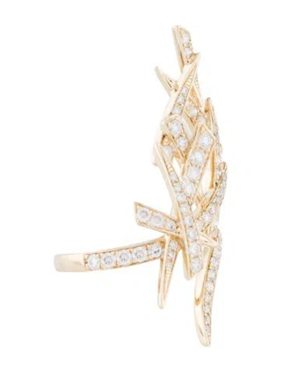 Pre-owned Gabriel & Co. 14k Diamond Cocktail Ring In Multicolor