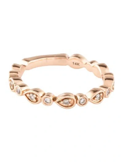 Pre-owned Gabriel & Co. 14k Diamond Eternity Band In Multi