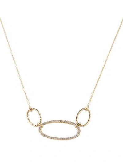 Pre-owned Gabriel & Co. 14k Diamond Pendant Necklace, 17.25" In Multicolor