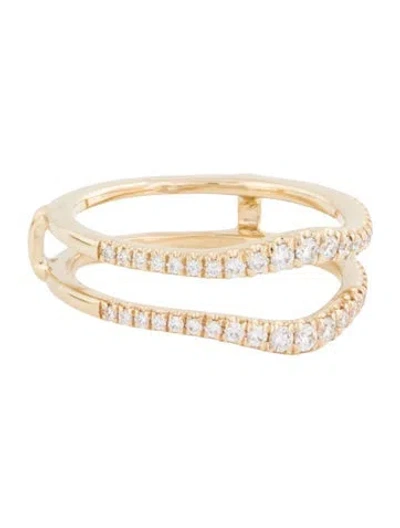 Pre-owned Gabriel & Co. 14k Diamond Ring Enhancer In Multi