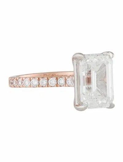 Pre-owned Gabriel & Co. 5.02ct Diamond Engagement Ring In Multi
