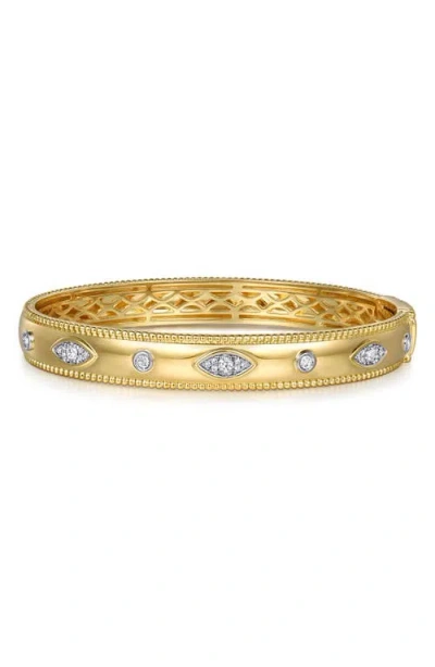 Gabriel & Co. Bujukan 14k Gold Diamond Bangle In Multi