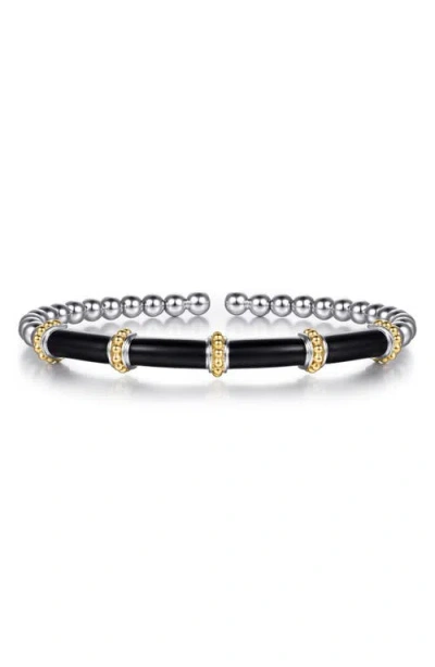 Gabriel & Co. Bujukan Bar Cuff Bracelet In Metallic