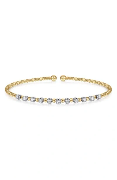 Gabriel & Co. Bujukan Diamond Beaded Cuff Bracelet In Multi