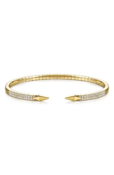 Gabriel & Co. Bujukan Diamond Cuff Bracelet In Gold
