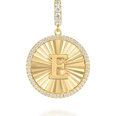 Gabriel & Co. Bujukan Diamond Initial Charm In Gold