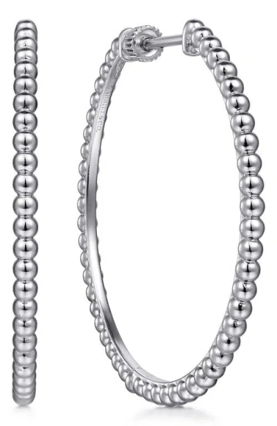 Gabriel & Co. Bujukan Sterling Silver Hoop Earrings, 40mm